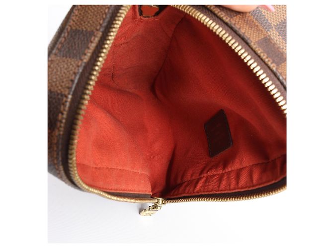 Borsa a tracolla Louis Vuitton Geronimos Damier Ebene Marrone N51994 - vista 9