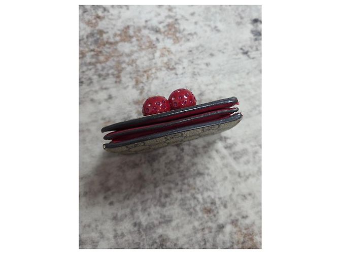Cartera Gucci GG Supreme Cherry - vista 8