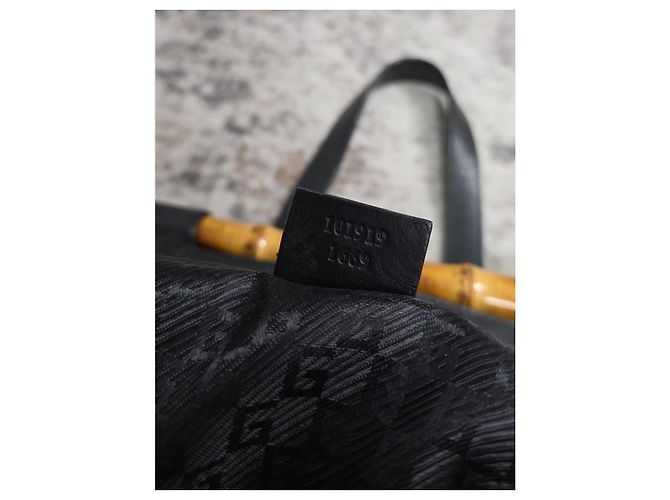 Magnifica Borsa Gucci Bamboo Bullet - vista 11