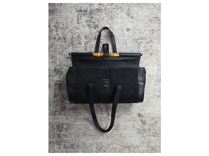 Magnifica Borsa Gucci Bamboo Bullet - vista 8