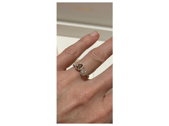 Autre Marque Anello Gemmyo Alter Ego Oro Rosa e Diamanti - vista 3