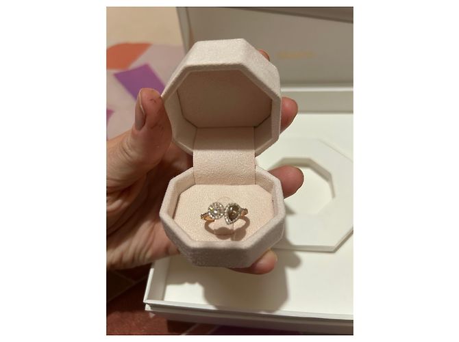 Autre Marque Anello Gemmyo Alter Ego Oro Rosa e Diamanti - vista 4