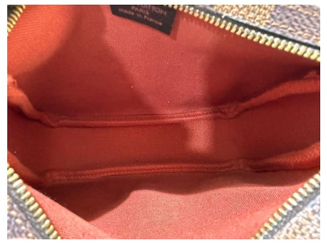 Louis Vuitton Trousse Pochette Damier Ebene - vista 12