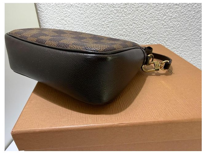 Louis Vuitton Trousse Pochette Damier Ebene - vista 6