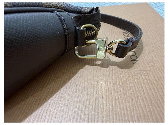 Louis Vuitton Trousse Pochette Damier Ebene - vista 8