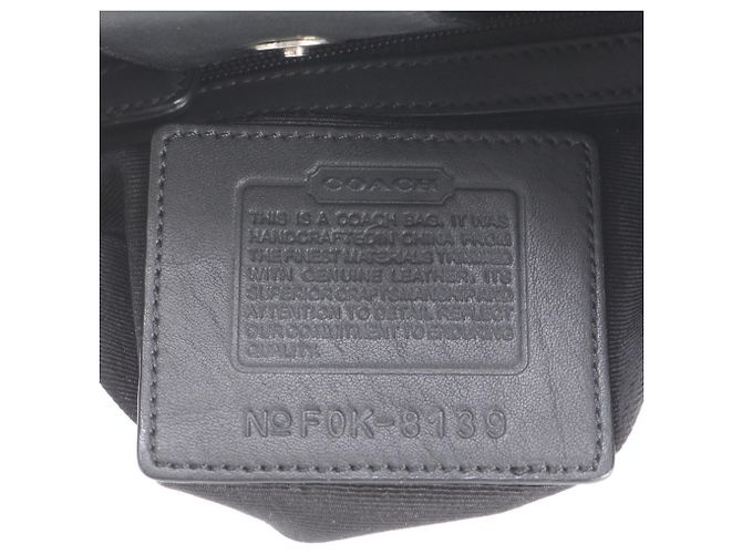 Borsa a tracolla e tote Coach Denim Signature - vista 8