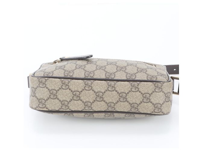 Borsa a tracolla e spalla Gucci GG Supreme in pelle - vista 6