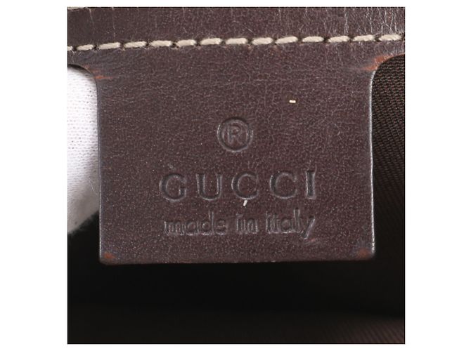 Borsa a tracolla e spalla Gucci GG Supreme in pelle - vista 8