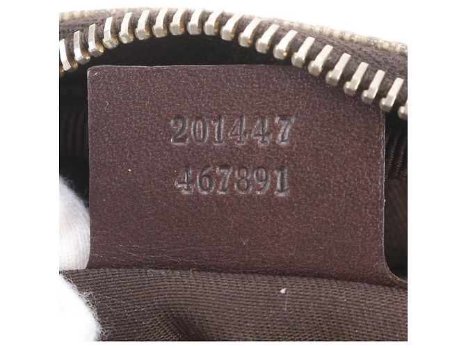 Borsa a tracolla e spalla Gucci GG Supreme in pelle - vista 9
