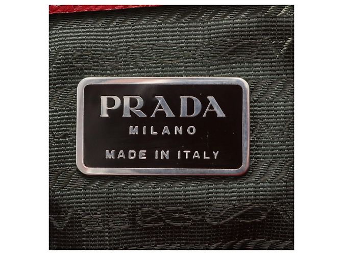 Bolso Boston Tote de piel con logo triangular de Prada - vista 13