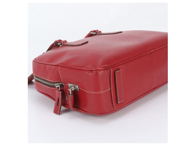 Bolso Boston Tote de piel con logo triangular de Prada - vista 5