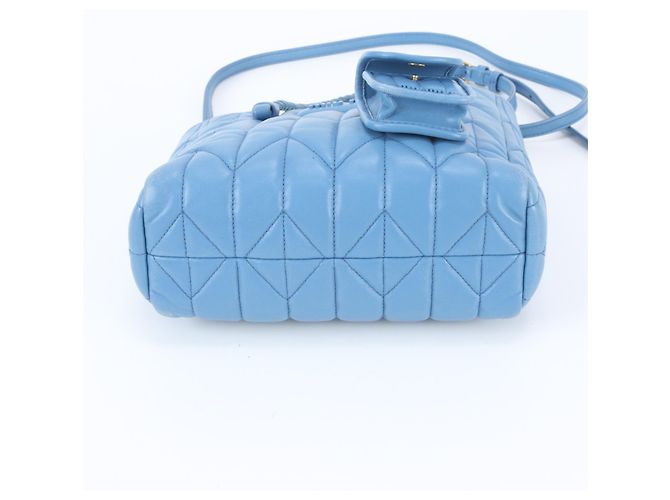 Borsa a tracolla 2-Way in pelle Nappa Trapuntato Miu Miu - vista 6