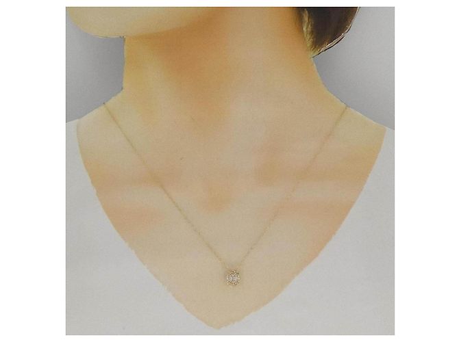 Autre Marque Collana Gstb Au750 Diamanti - vista 6
