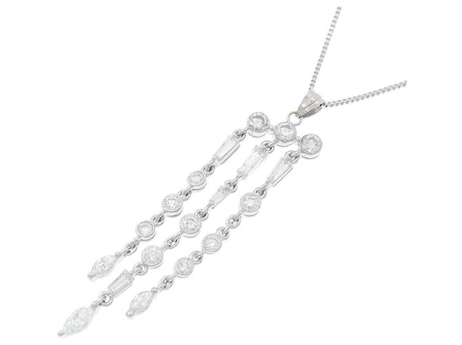 Autre Marque Collana di diamanti PT900 PT850 - vista 3