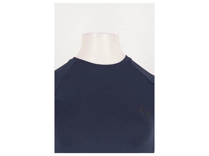 Autre Marque Top aderente a maniche lunghe blu navy RAGDOLL - vista 5