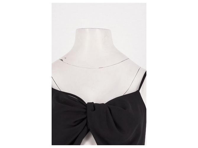 Autre Marque MORÉ NOIR Maxikleid Schwarz Viscose - Ansicht 5