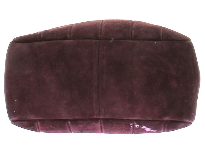 Borsa a mano Khaite in camoscio viola - vista 6