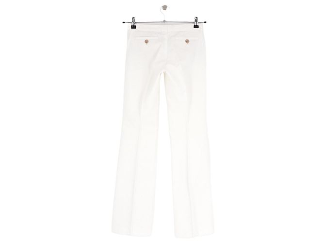 Barbara Bui Pantalones de algodón blanco - vista 2