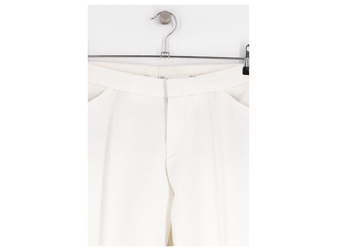 Barbara Bui Pantalones de algodón blanco - vista 3