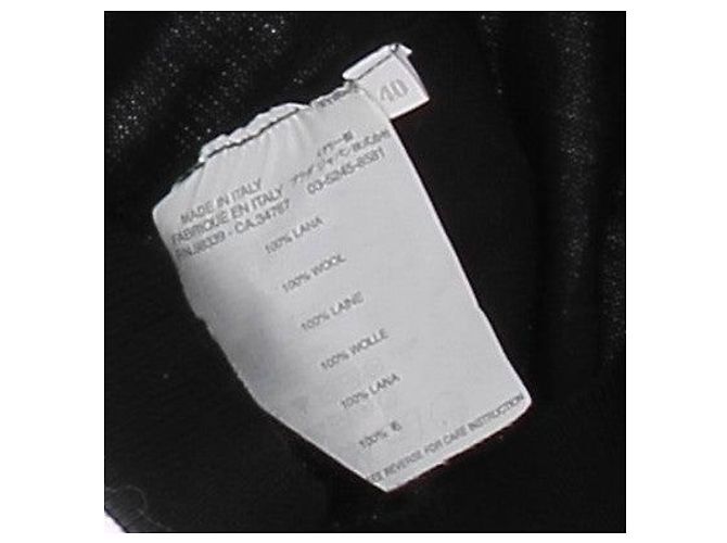 Miu Miu Langer schwarzer Wollcardigan - Ansicht 6