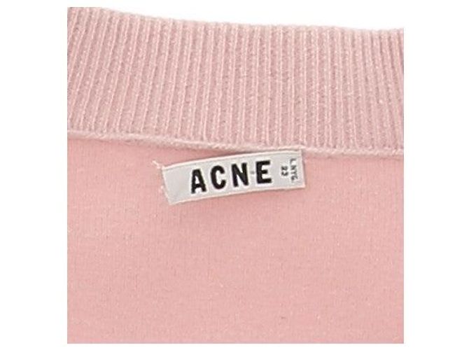 Acne Pink Wool Bomber Jacket - view 5