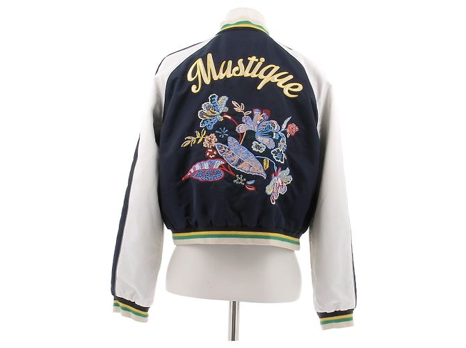 Autre Marque HILFIGER COLLECTION Bomberjacke Marineblau - Ansicht 2