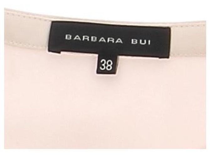 Barbara Bui Top beige con dettagli dorati - vista 5