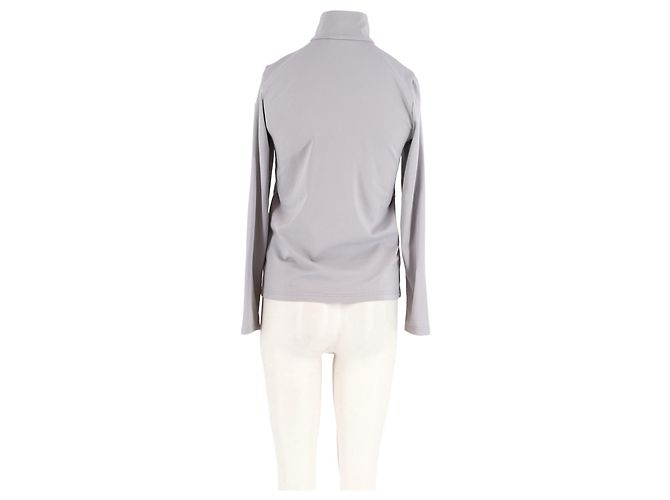 Fusalp x Crosby Studios Polo Shirt Grau Langarm - Ansicht 2