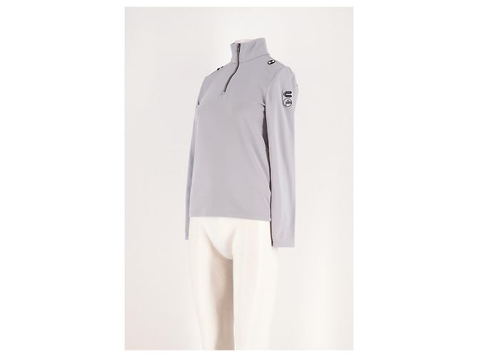 Fusalp x Crosby Studios Polo Shirt Grau Langarm - Ansicht 4