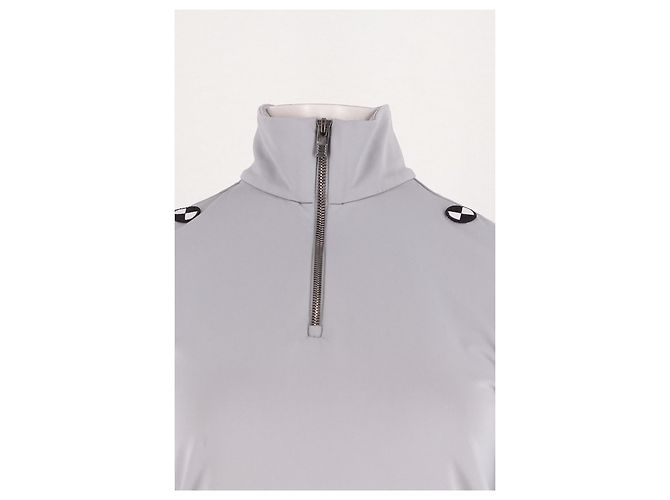 Fusalp x Crosby Studios Polo Shirt Grau Langarm - Ansicht 5