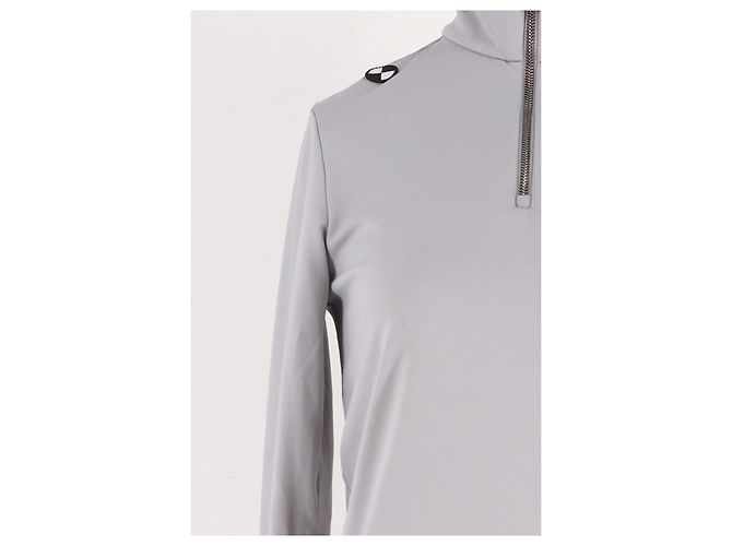 Fusalp x Crosby Studios Polo Shirt Grau Langarm - Ansicht 6