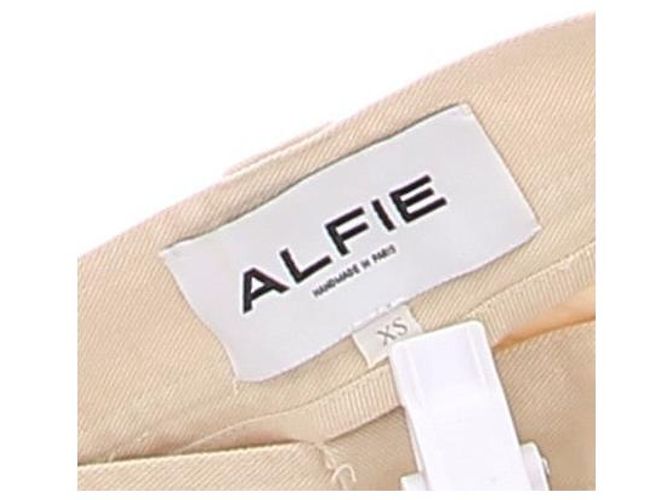 Autre Marque Calças cargo ALFIE bege de algodão - vista 5