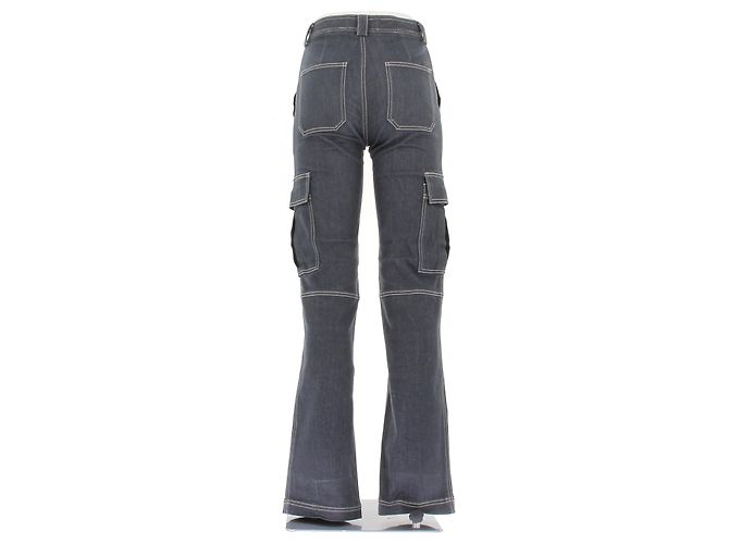Autre Marque ALFIE Cargohose grau - Ansicht 2