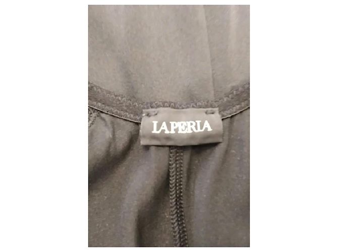 La Perla Maxikleid Schwarz mit Spitze - Ansicht 7