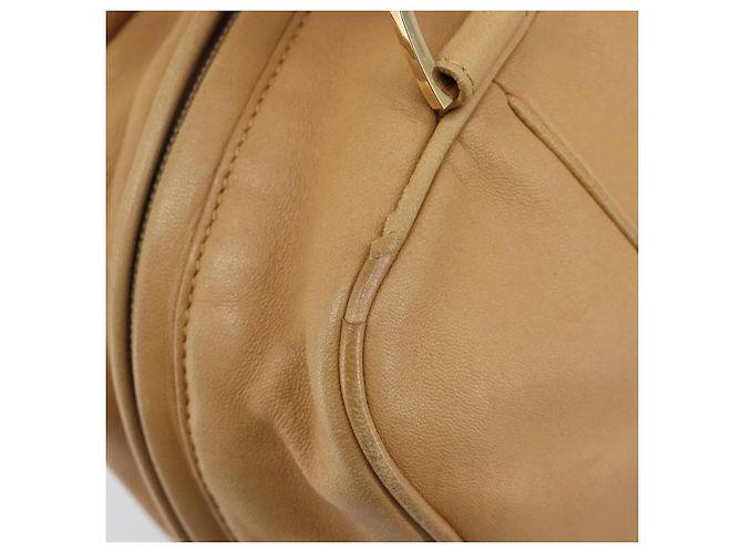 LOEWE Hand Bag Leather Beige Gold - vista 10