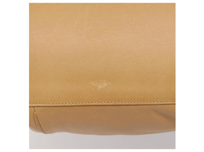 LOEWE Hand Bag Leather Beige Gold - vista 7