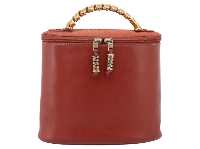 LOEWE Velazquez Tote Bag Leather Orange Gold - vista 13