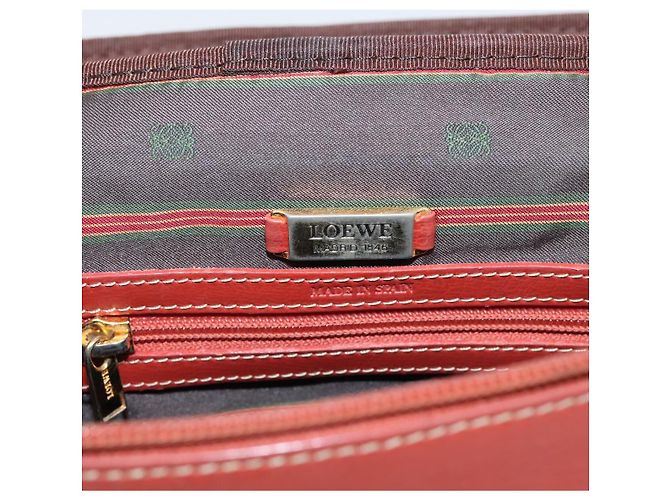 LOEWE Velazquez Tote Bag Leather Orange Gold - vista 18