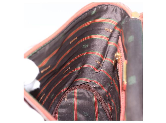 LOEWE Velazquez Tote Bag Leather Orange Gold - vista 20