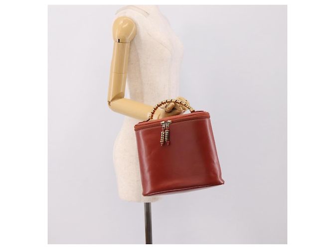 LOEWE Velazquez Tote Bag Leather Orange Gold - vista 24