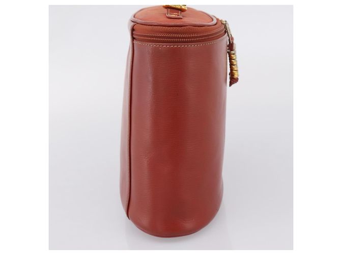 LOEWE Velazquez Tote Bag Leather Orange Gold - vista 3