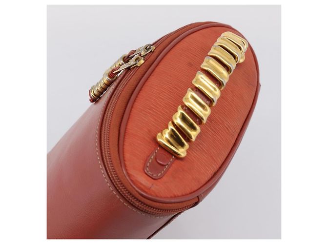 LOEWE Velazquez Tote Bag Leather Orange Gold - vista 6