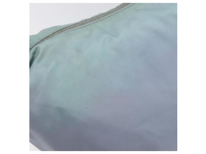 PRADA Shoulder Bag Nylon Light Blue Silver - vista 20