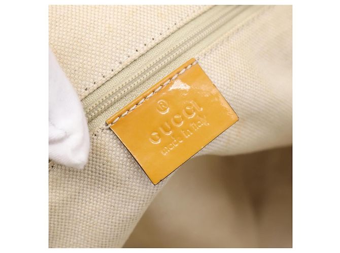 GUCCI GG Canvas Tote Bag Beige Gold 211976 - vista 18