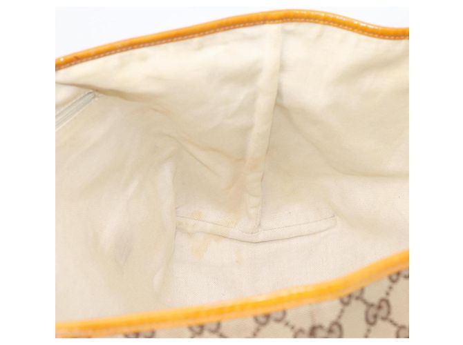GUCCI GG Canvas Tote Bag Beige Gold 211976 - vista 20