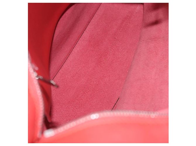 LOEWE Tote Bag Leather Red Silver - vista 11