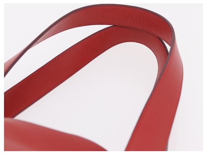 LOEWE Tote Bag Leather Red Silver - vista 14