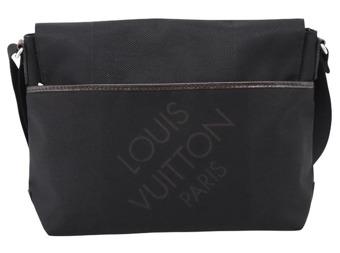 LOUIS VUITTON Damier Geant Petite Message Bag Black M93618 LV - vista 2