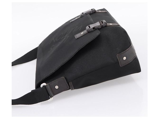 LOUIS VUITTON Damier Geant Petite Message Bag Black M93618 LV - vista 3