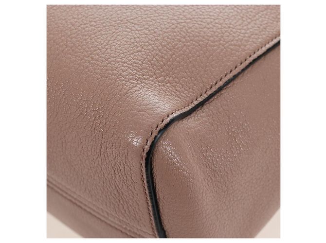 Miu Miu Hand Bag Leather 2way Pink Gold - vista 21